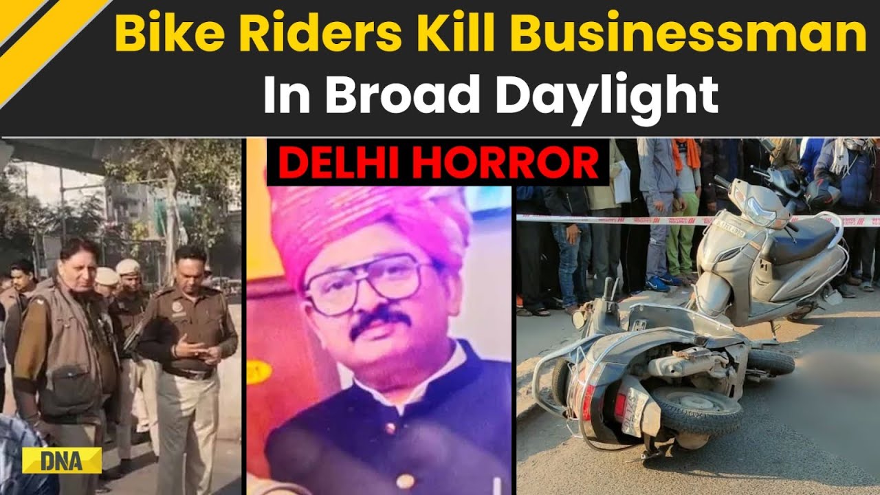 Delhi Horror: Businessman Shot During Morning Walk By Bike-Borne Assailants | Delhi Crime News