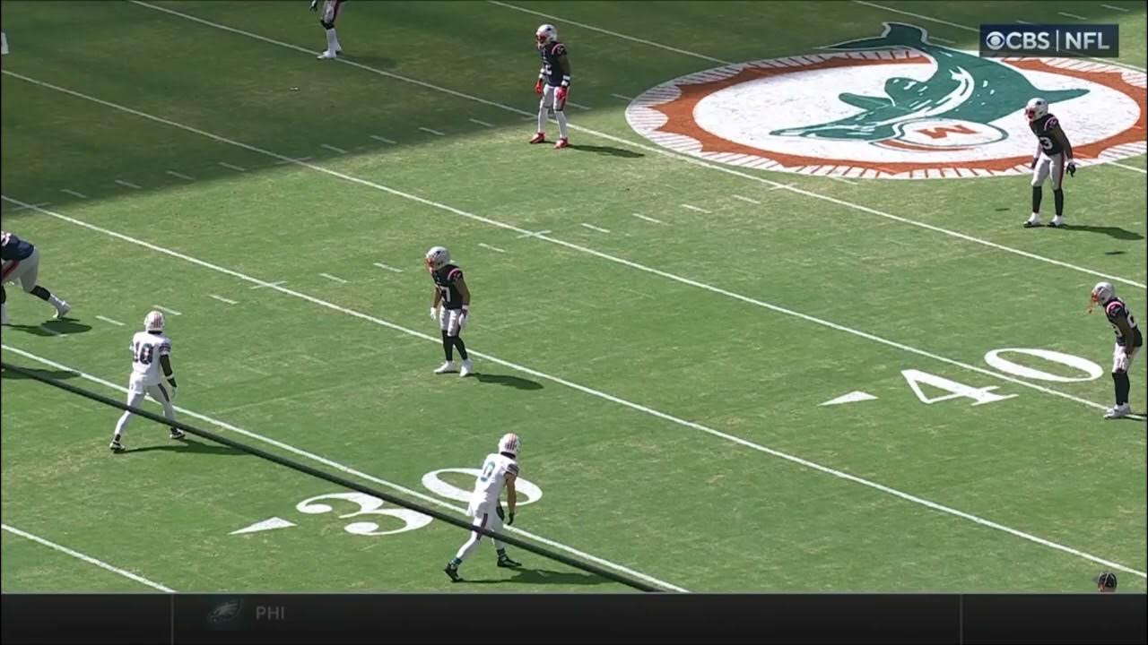 Kyle Dugger Interception New England Patriots Miami Dolphins