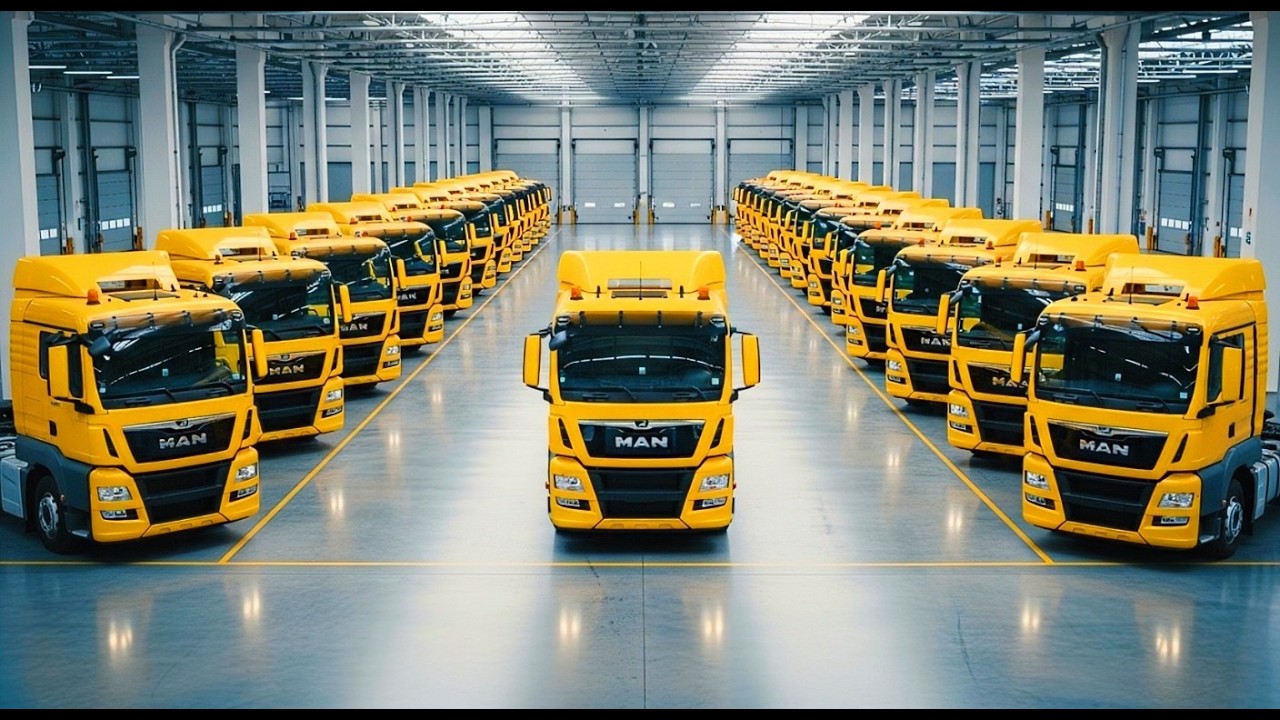 How MAN CLA Trucks Are Made | Inside Heavy‑Duty Truck Factory (Full Process)