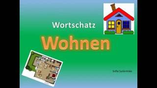 Wortschatz  Wohnen Deutsch A1
