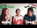 WHO KNOWS ME BETTER?!  ▶ Mom VS Dad◀