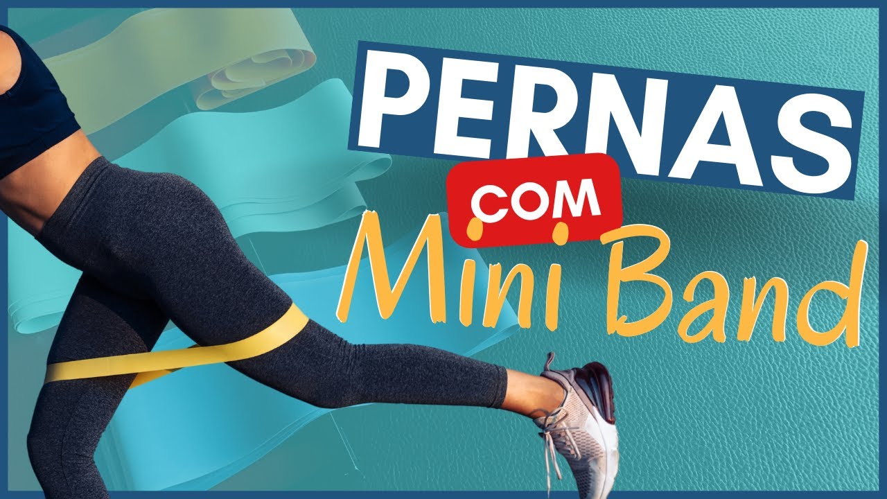 ✅ EXERCÍCIOS DE PERNAS COM MINI BAND | PILATES EM CASA