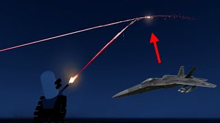 ArmA 3 - C-RAM IN ACTION at NIGHT - Phalanx Ciws - Simulation