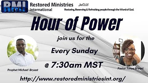 Hour of Power Prophets Michael & Tonya Bryant 122522