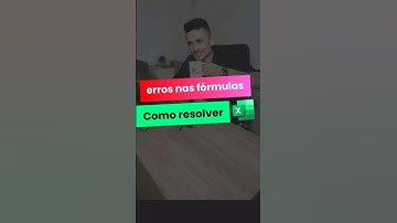 Como resolver fórmulas com erros usando a função seerro no Excel