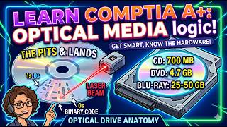 CompTIA A+ Study Song 💿 The Optical Media Song! 🎶 Master CDs, DVDs &amp; Blu-Ray