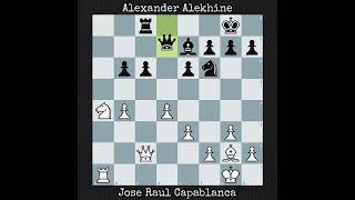 : Jose Raul Capablanca vs Alexander Alekhine | World Championship Match (1927)