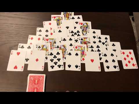 How to play Pyramid Solitaire