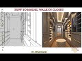 CREATING CUSTOM WALK-IN CLOSET IN ARCHICAD