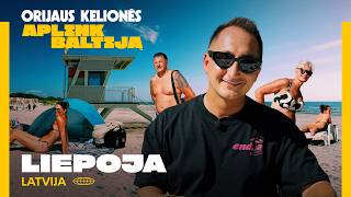 Orijaus kelionės: aplink Baltiją. Liepoja (Latvija) – baltesnis smėlis ir dušai pliaže