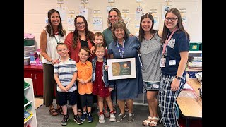 Jen Leonard named 'Golden Apple Award' winner