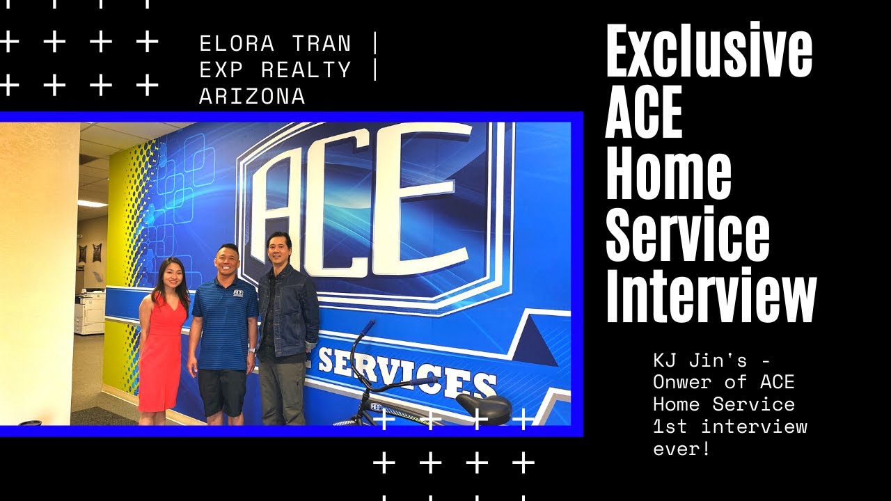 ACE HOME SERVICES Arizona AC & Plumbing service Elora Tran interview with KJ Jin YouTube