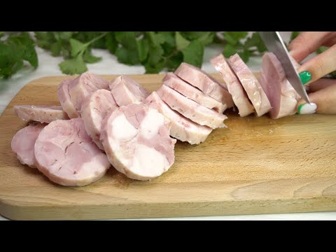 Вот Самый простой рецепт Домашней колбасы. Вкуснее магазинной в 100 раз!