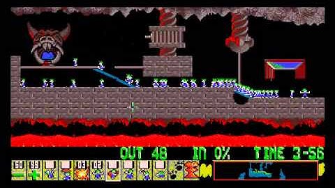 Lemmings Reverse A task for blockers and bombers