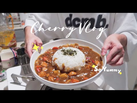 早晨遛狗｜开启我普拉提训练｜差点失败的日式咖喱饭 🍛Vlog #51