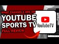 YOUTUBE TV SPORTS CHANNELS | WHAT SPORTS CHANNELS &amp; SPORTS PACKAGES DOES YOUTUBE TV HAVE?