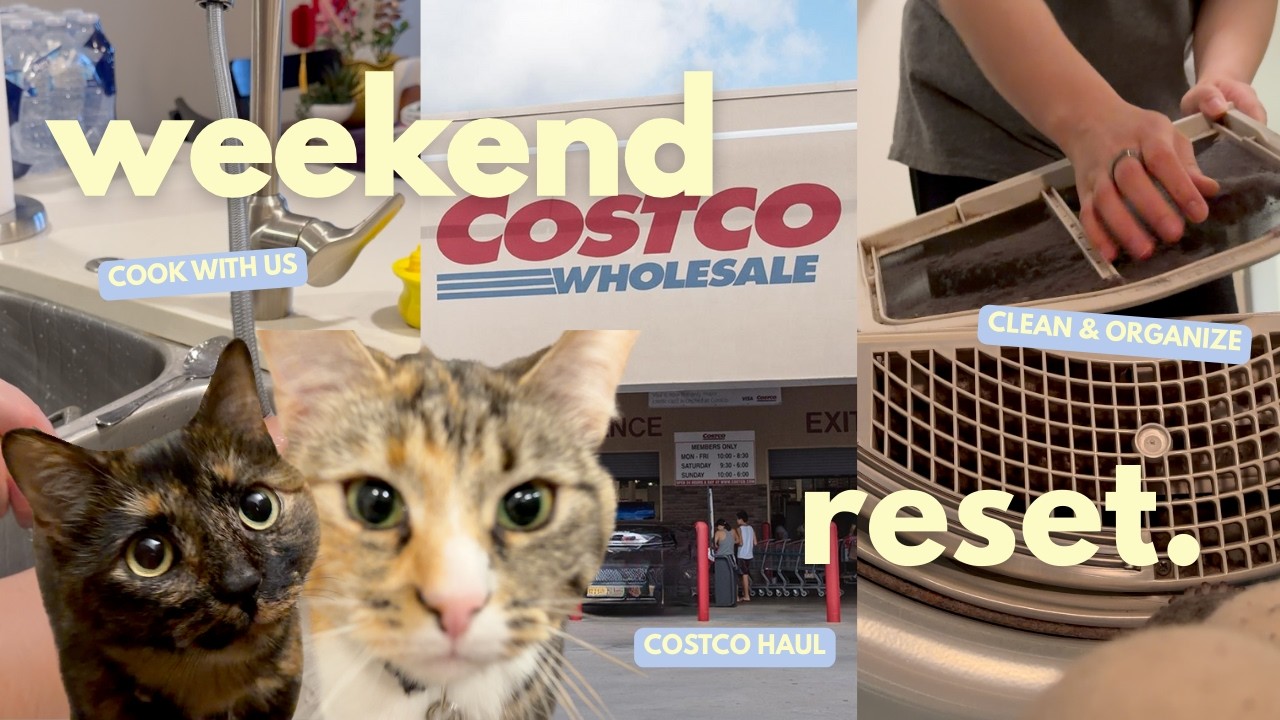 Еженедельный видеоблог о перезагрузке | Уборка и организация вместе со мной, покупки в Costco и п...