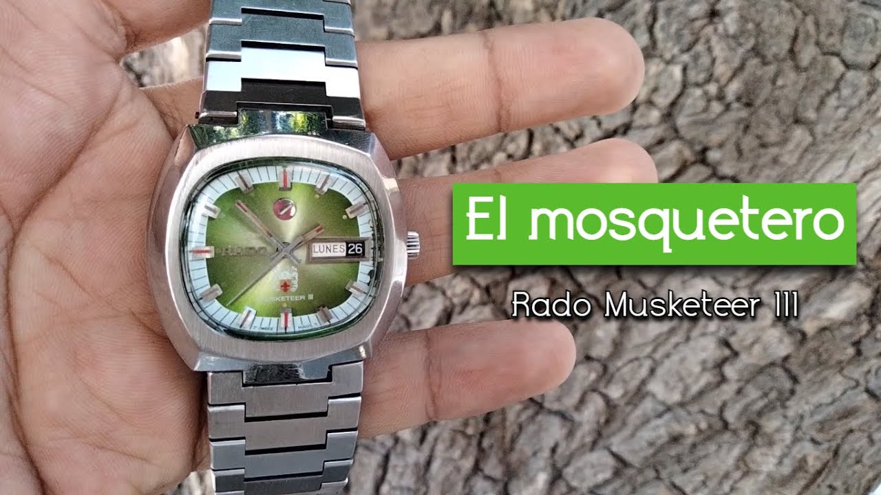 El Reloj De Los 3 Mosqueteros! - Reseña Reloj Rado Musketeer III 