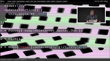 Music from code - Gibber in Google Chrome