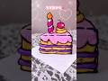 前より2次元ぽく作れた🍰💗💛💜 #2次元ケーキ #2dケーキ #かわいい #vlog #cake
