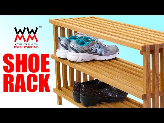 DIY Wooden Shoe Rack – Wall Mounted - Kippi at Home