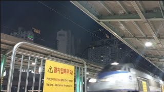 코레일 KTX 서울행 44호기 영등포역 통과