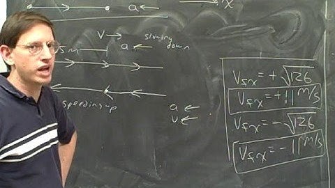 Physics: one-dimensional kinematics (18)