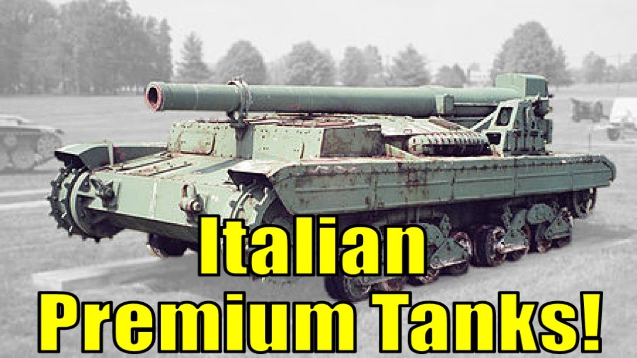 War Thunder Proposed Italian Tank Tech Tree - Premium Tanks