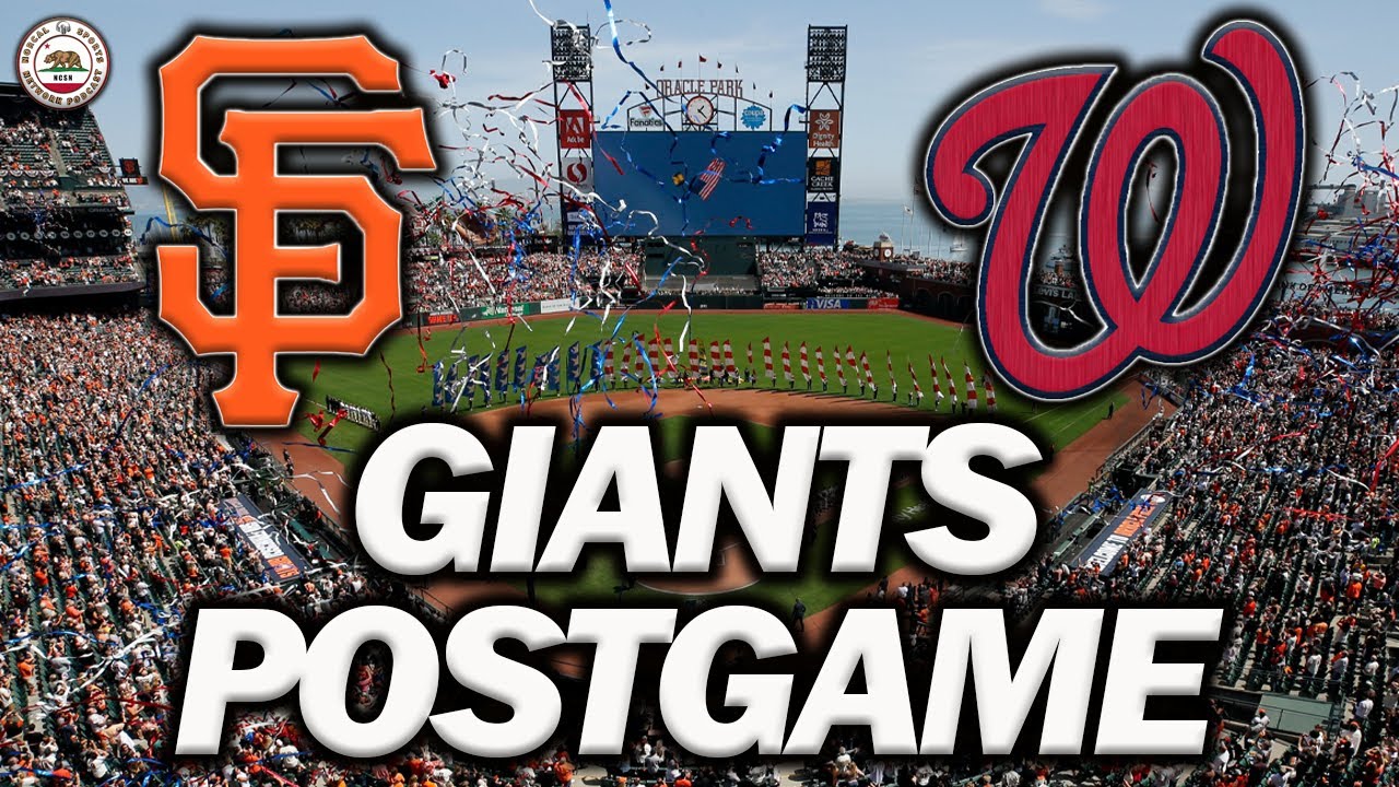 San Francisco Giants vs Washington Nationals Game 12 Postgame - YouTube