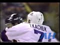 NHL Jan. 23, 1995 Keith Tkachuk,WPG v Steve Smith,CHI Winnipeg Jets Chicago Blackhawks