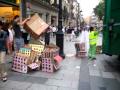 El Arte es Basura – street art video Barcelona, streetart video, Francisco de Pájaro