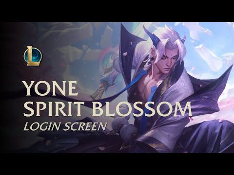 Spirit Blossom Yone | Login Screen - League of Legend