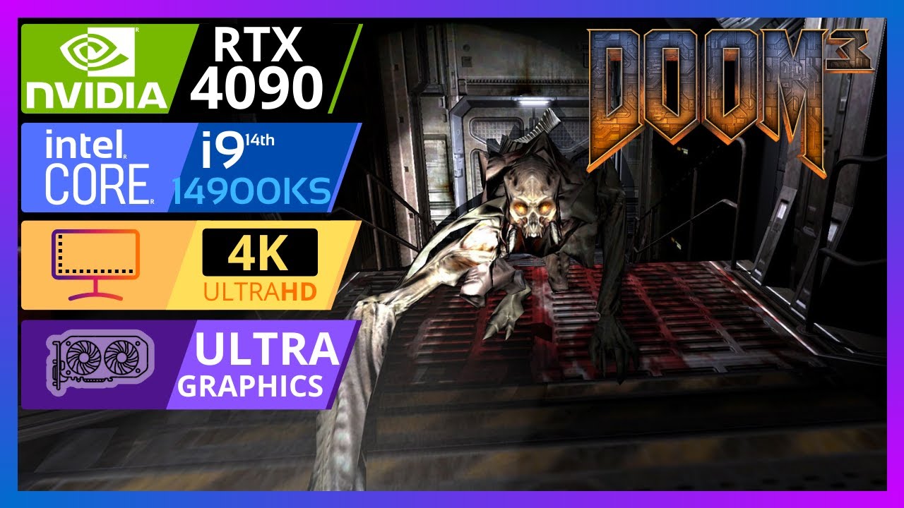 Doom 3 [Ep #04] - RTX 4090 - 4K Gameplay - Max Graphics Settings - YouTube