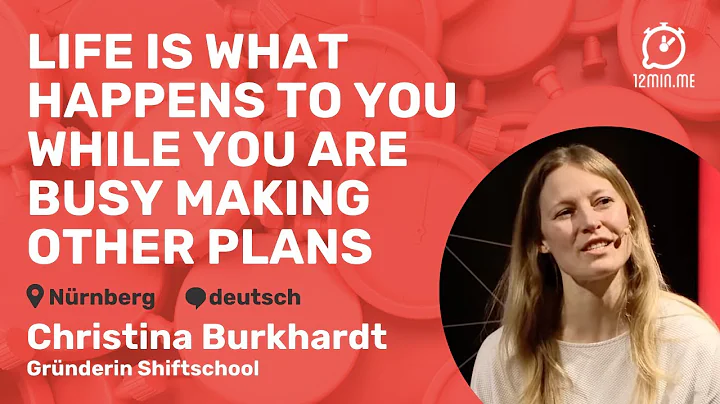 Tina Burkhardt @12min.me: "Life is what happens to...