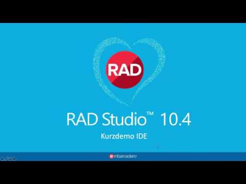 Embarcadero Webinar: RAD Studio 10.4 Kurzdemo IDE