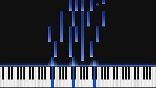 聂耳 - 义勇军进行曲 | Piano Visualization