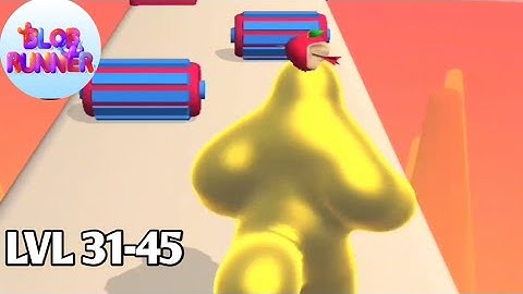 Blob Runner 3D  | Level 31-45 Gameplay Walkthrough Part 3 (Android, iOS)
