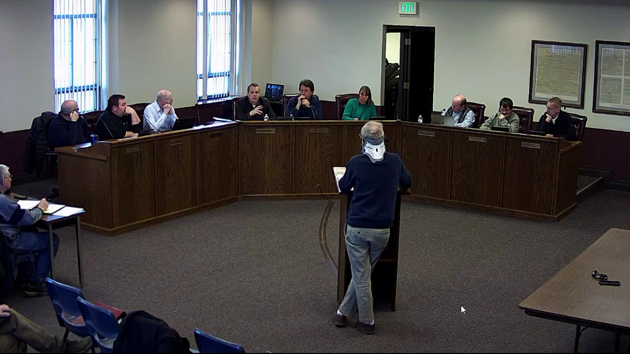 Sheldon City Council 2/19/2020 YouTube