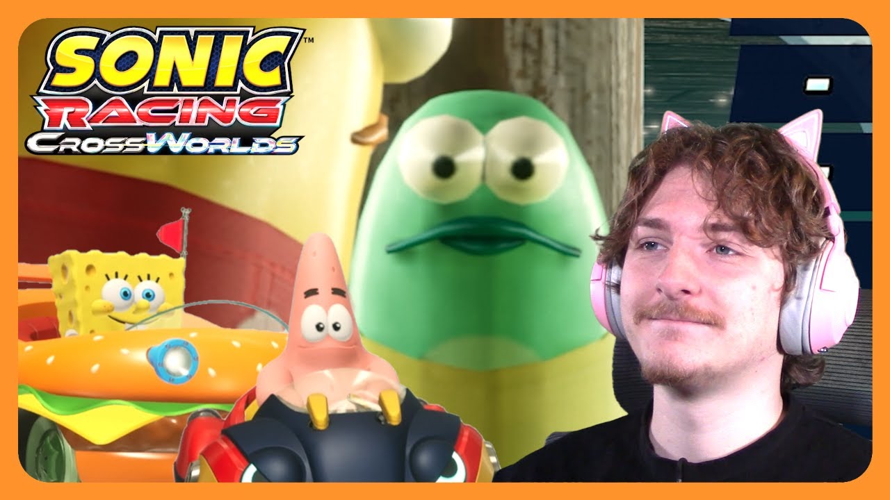 Spongeburger And Patrice Racing CrossWorlds