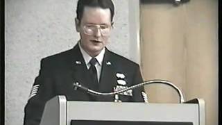 TSgt Brian Franke Air Force Retirement Ceremony Part Three (4 OCT 2002)