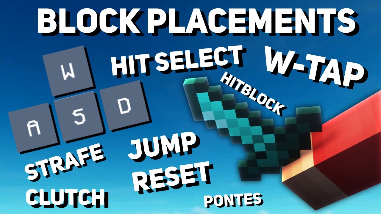 Como DOMINAR o PvP no Minecraft! (Bedwars/Skywars/Duels)