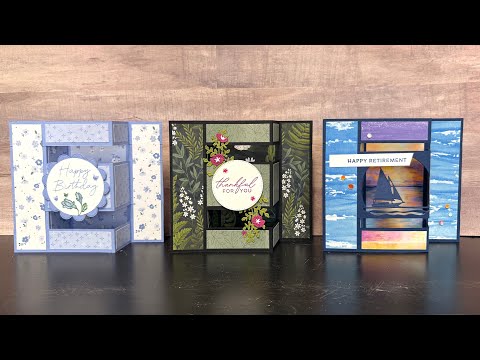 Slatted Z Fun Fold Card - Mystery Stamping Revealed - 5-6-26