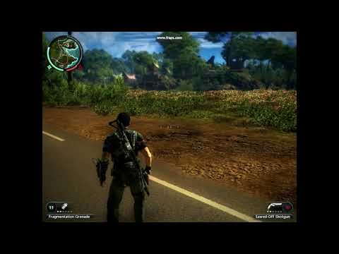 Just Cause 2 Game play With Quadro 600 overclocking