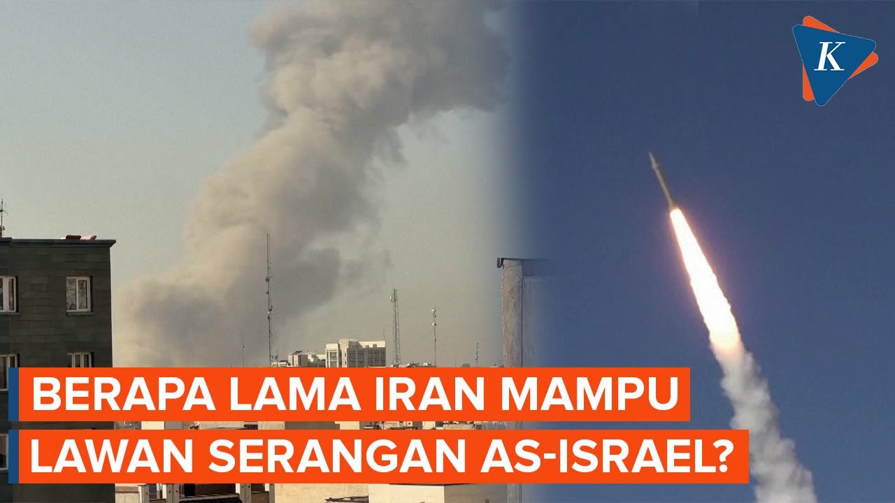 Sendirian, Berapa Lama Iran Bisa Lawan AS-Israel?