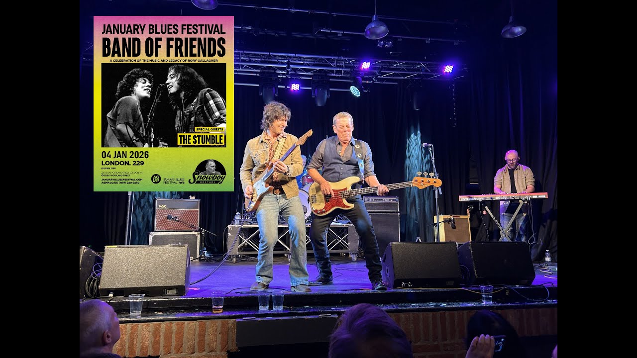 Band of Friends feat. Davy Knowles play Rory Gallagher - London January Blues Festival 2026