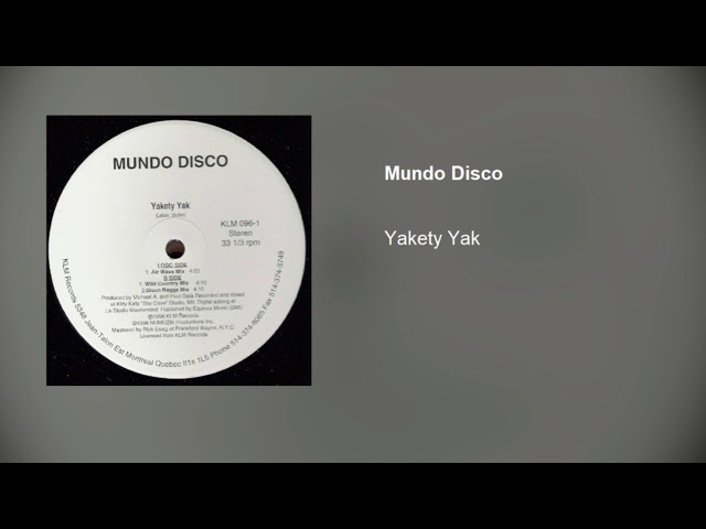 Mundo Disco - Yakety Yak class=