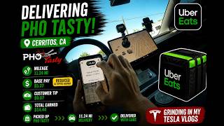 Uber reduced the base pay rate of delivery because the customer tipped higher - PHO Tasty UberEats
