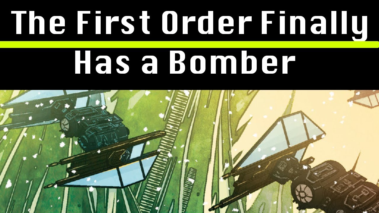 Star Wars | The First Order Finally has a Bomber