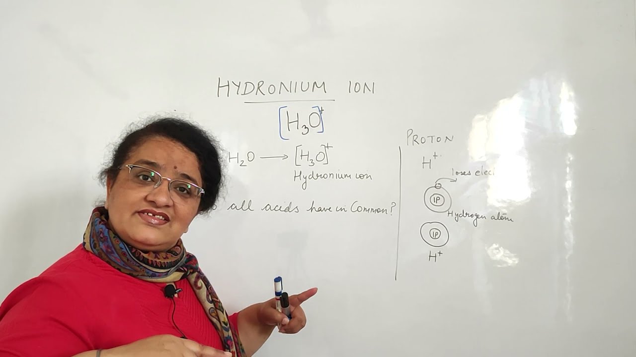 What is Hydronium Ion? | Acids, Bases & Salts | Chemistry Class 10 | Oyster Tuts