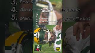 FUNNIEST Aaron Rodgers Moments #shorts #nfl #funny #aaronrodgers #packers #football